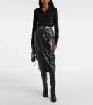 Рубашка Имелия Marant Etoile, черный - фото 2