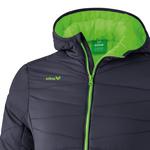 Стеганая куртка Erima, цвет dunkelgrau/grün/grün - фото 3