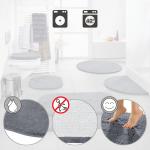 Коврик для ванной Erwin Müller Badematte Kefalonia, цвет mittelgrau - фото 3