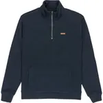 Толстовка Quiksilver Keller half zip, синий - фото