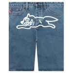 Ice Cream Джинсовые шорты унисекс синие - фото