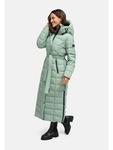 Стеганое пальто, часть XIV, цвет дымчатая мята Navahoo - фото 8