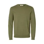 Свитер Selected Berg, зеленый - фото