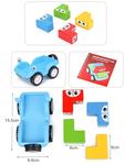 Деревянные блоки-пазлы для автомобилей KinderSafe - фото 11