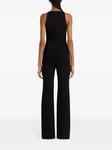 Courrèges расклешенный комбинезон, черный - фото 4