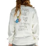 Графический свитшот HUMAN MADE, белый - фото 6