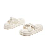 Шлепанцы женские черный/белый Josiny - фото 3