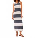 Дженна Платье в полоску бело-черное Splendid - фото