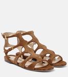 Замшевые сандалии Paradis Tom Ford, Dark Whisky - фото