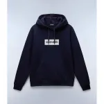 Худи Napapijri Box Logo, синий - фото 3