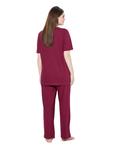 Пижама Ulla Popken, темно-красный - фото 4