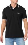 BOSS Мужская поло Paddy Pro, Black Cloud - фото