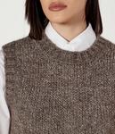 Жилет Marella Sport Regular Fit, бежевый - фото 4