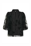 Блуза Soaked in Luxury SLPhilomena Chaya Blouse SS, Black - фото 6