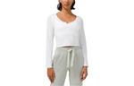 Футболка женская Lululemon, молочно-белая - фото 6