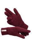 Перчатки с закрытыми пальцами INDICODE JEANS Jason, Burgundy - фото 2