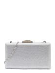 Клатч mascara, серебряный - фото