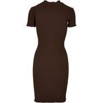 Короткое платье Urban Classics Short Sleeve, коричневый - фото 4