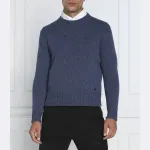 Siogul шерстяной свитер оверсайз кроя Hugo, синий - фото