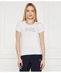 Футболка Slim fit Ea7, белый - фото