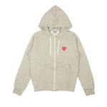 Толстовка Comme des Garçons PLAY Multi Heart, цвет Серый - фото