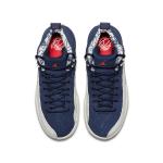 Кроссовки 12 ретро Air Jordan, синий - фото 4