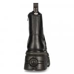 Новые ботинки New Rock Black Leather Combat Tower - фото 6