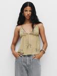 Топ Pull&Bear Pull&Bear , Khaki - фото 2