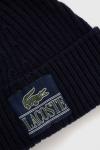 Шерстяная шапка Lacoste, темно-синий - фото 3