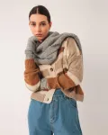 Вязаный шарф мраморного цвета Indi & Cold - фото 2