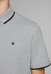 Рубашка-поло Jack & Jones "Paulos Polo", цвет Hellgrau-Meliert - фото 3