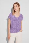 Блуза STREET ONE Blouse, цвет mottled purple - фото 2