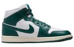 Женские кроссовки Jordan Mid Oxidised Green, зелёно-белые - фото 3