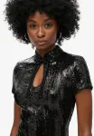 Коктейльное платье/вечернее платье Superdry & Co, Black Sequin - фото 4