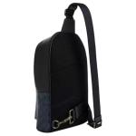 Сумка-слинг West Coated Canvas Small Unisex Denim COACH - фото 2
