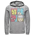 Мужская толстовка с капюшоном Marvel Avengers Doodle Box Up Licensed Character - фото