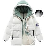 Пуховик унисекс The Simpsons, экрю - фото 3