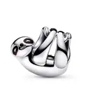 Подвесной ленивец из стерлингового серебра Pandora, silver - фото