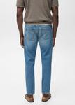 Зауженные джинсы MANGO MAN Ben, Cobalt blue - фото 7
