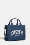 Джинсовая сумка Dkny, синий - фото 2