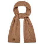 Шарф из крупной резинки UGG, camel - фото