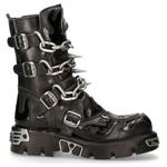 Ботильоны унисекс черные New Rock - фото 2