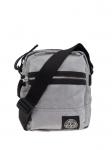 Сумка-мессенджер Stone Island на молнии, серый - фото