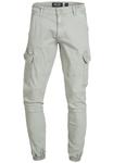 Брюки-карго INDICODE JEANS Tapered Cargo Pants August, серый - фото