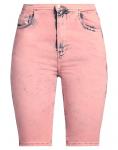 Джинсовые шорты Diesel, розовый - фото