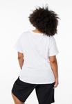 Футболка Zizzi Basic T-shirt, White - фото 3