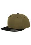 Кепка Classic Snapback 2-Tone Flexfit, оливковый - фото 4