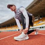 Кроссовки Speed ​​​​2 Pro Running Unisex Low-top Feathers White/Silver-white 361° - фото 9
