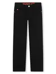 Прямые джинсы HUGO KIDS, черный - фото