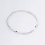 Givenchy Кристальные браслеты Alloy, серебристые, унисекс - фото 7